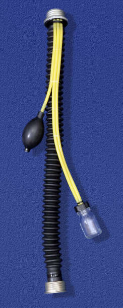 R pump hose with yellow tubing