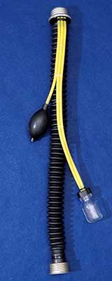 R hose with yellow tubing